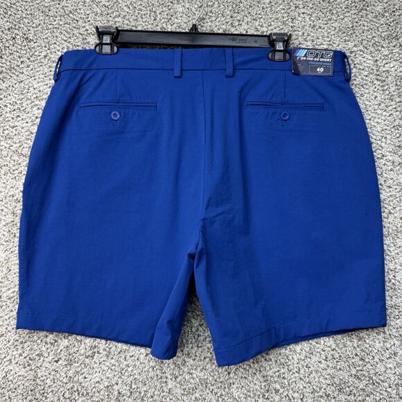 Vineyard Vines OTG Shorts Men 40 Blue 7" Inseam On The Go Performance Golf New - Picture 5 of 12